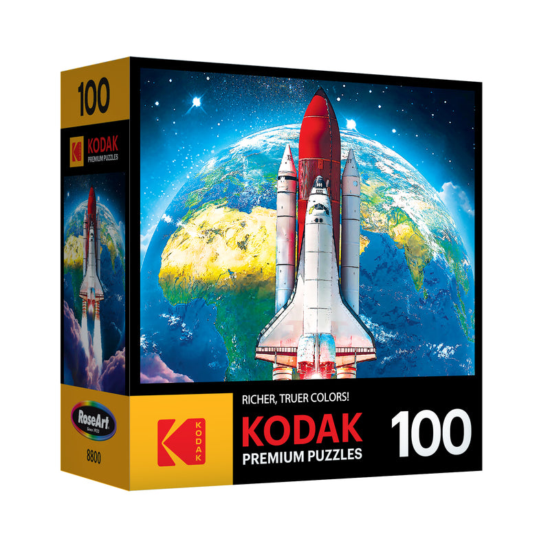 RoseArt - Kodak Premium - Lancement de la navette spatiale - Puzzle de 100 pièces