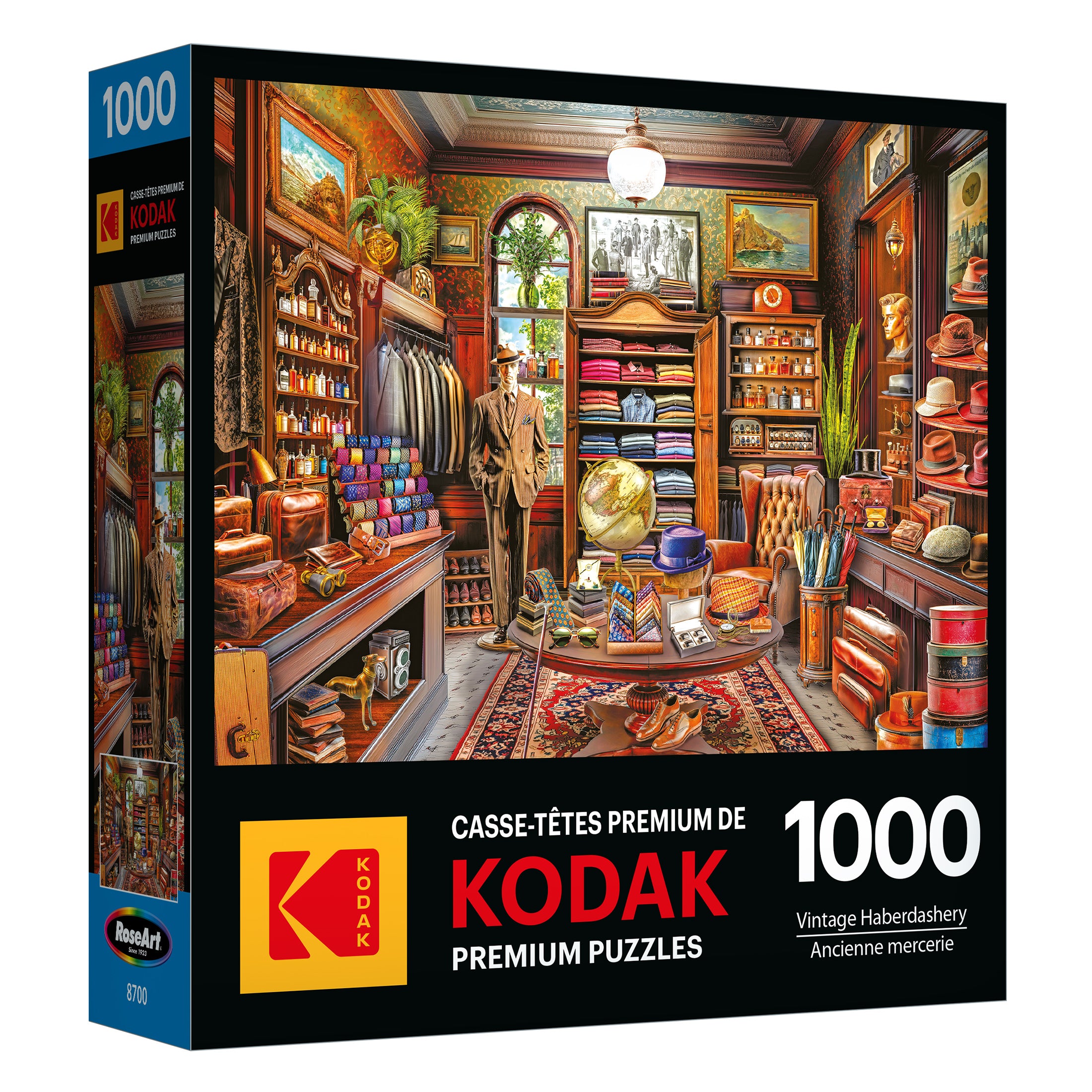 バースデーセット RoseArt-Kodak Premium-Vintage Haberdashery 1000-Piece Jigsaw