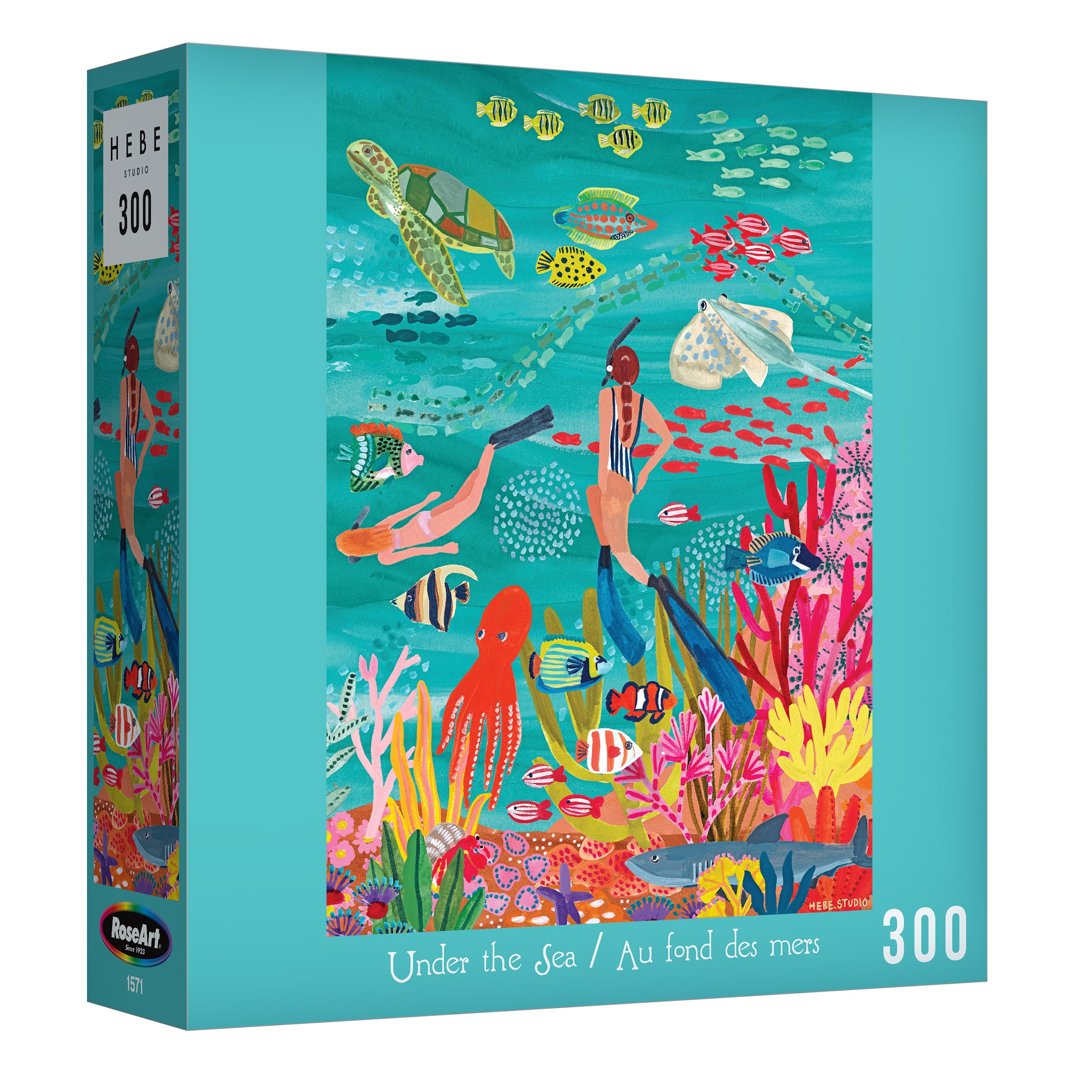 RoseArt-Hebe Studios-Under The Sea-300 Piece Jigsaw Puzzle – Cra-Z-Art