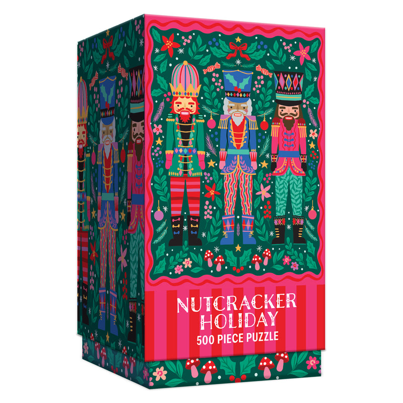 RoseArt-Vertical Visions-Nutcracker Holiday 500-Piece Jigsaw Puzzle
