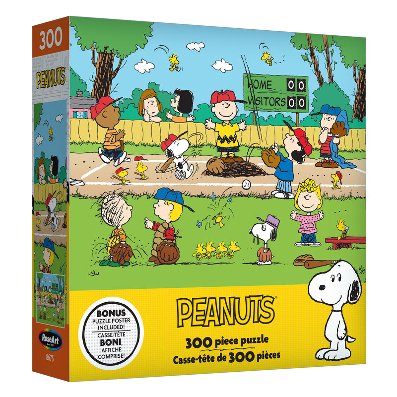 Roseart-Peanuts-Baseball-Puzzle de 300 pièces