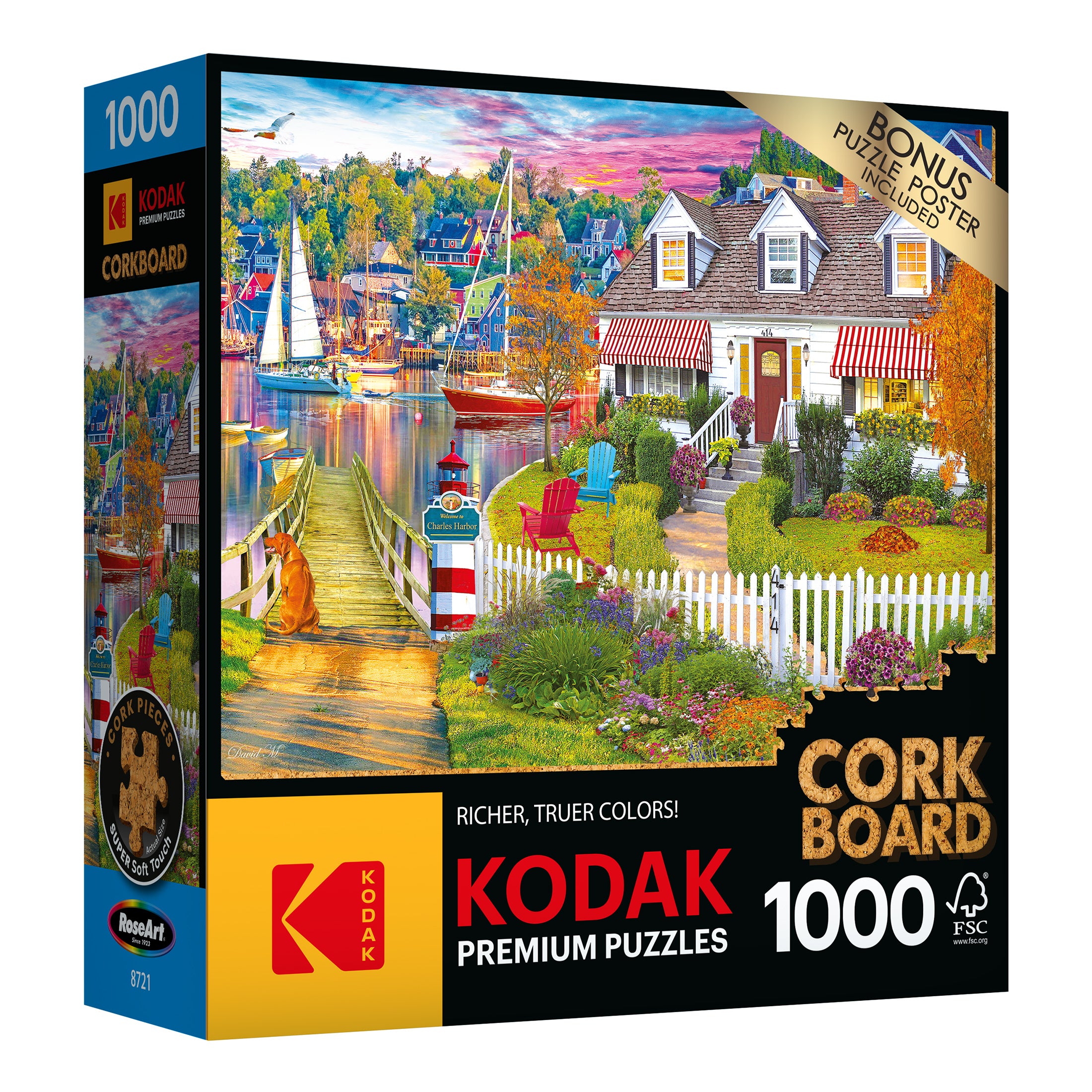 RoseArt - Kodak Cork - Charles Harbor - 1000 Piece Jigsaw Puzzle