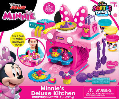 Softee Dough Disney Minnie Mouse Cocina para Moldear y Jugar
