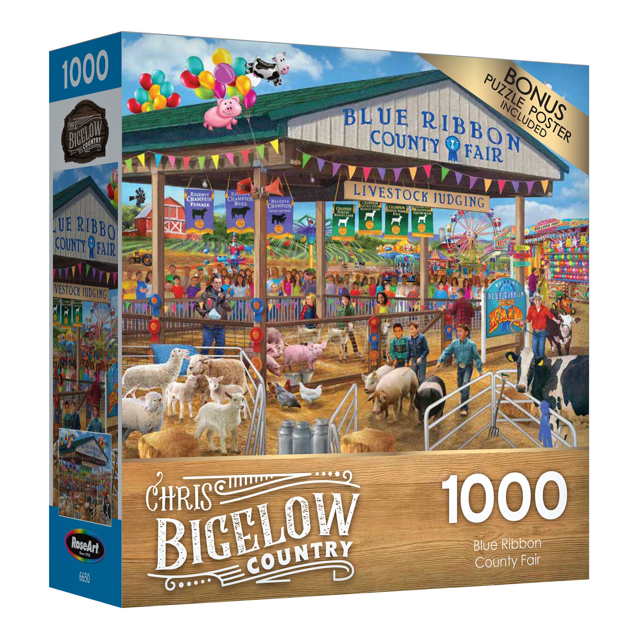 RoseArt - Chris Bigelow - Blue Ribbon Country Fair - 1000 Piece