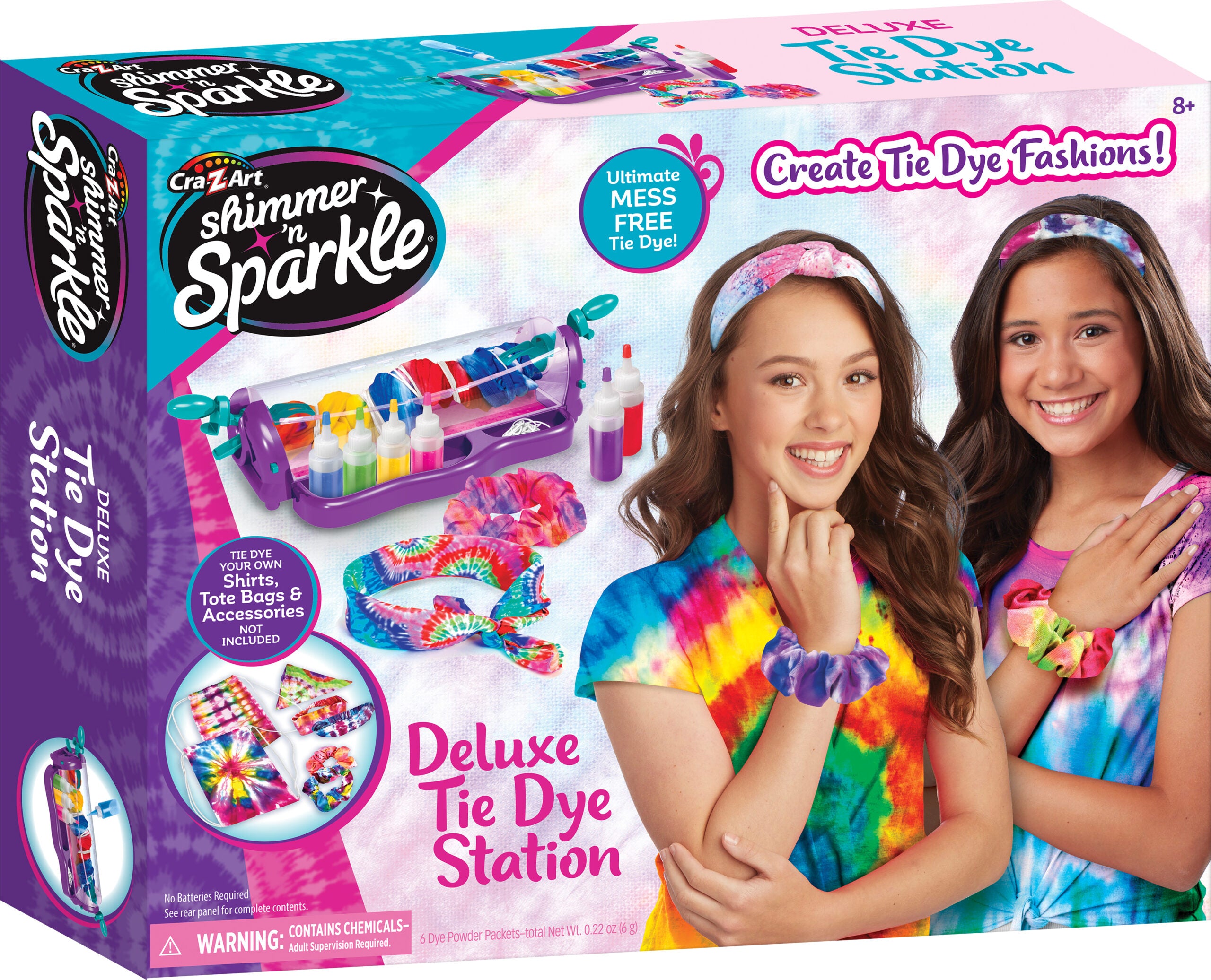 Shimmer 'n Sparkle Deluxe Tie Dye Station – Cra-Z-Art