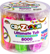 Cra-Z-Loom Bote Definitivo de Bandas 8000 Piezas