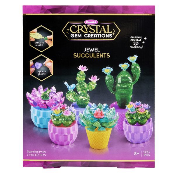 Bijoux plantes grasses de Crystal Gem Creations