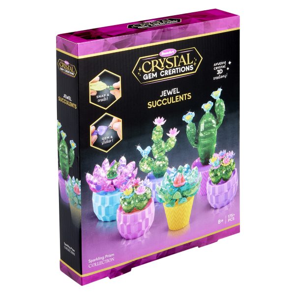 Bijoux plantes grasses de Crystal Gem Creations