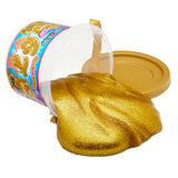 Cra-Z-Slimy 6-7 Cubo de Slime Dorado con Purpurina 24oz