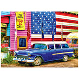 RoseArt - Kodak Premium - Route 66 - Puzzle de 1000 pièces