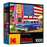 RoseArt - Kodak Premium - Route 66 - Puzzle de 1000 pièces