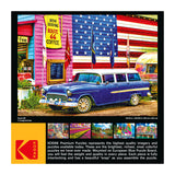RoseArt - Kodak Premium - Route 66 - Puzzle de 1000 pièces