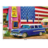 RoseArt - Kodak Premium - Route 66 - Puzzle de 1000 pièces