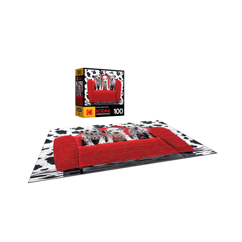RoseArt - Kodak Premium - Lots of Spots - 100 Piece Jigsaw Puzzle