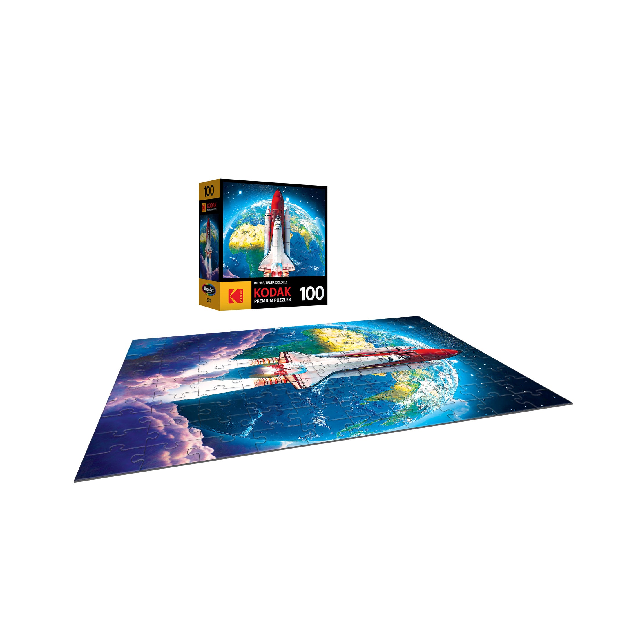 RoseArt - Kodak Premium - Space Shuttle Launch - 100 Piece Jigsaw