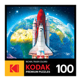 RoseArt - Kodak Premium - Lancement de la navette spatiale - Puzzle de 100 pièces