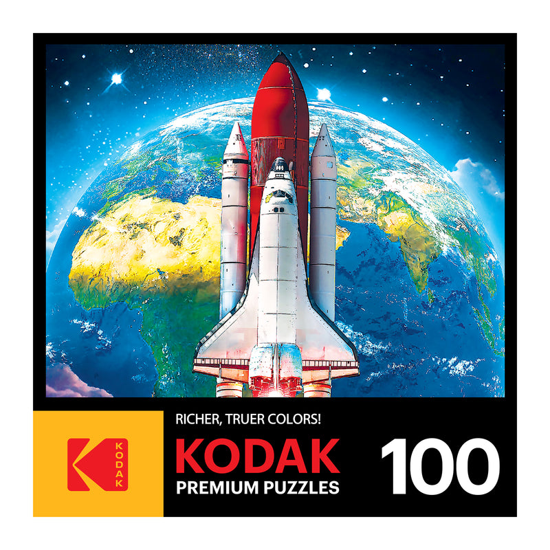 RoseArt - Kodak Premium - Lancement de la navette spatiale - Puzzle de 100 pièces