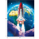 RoseArt - Kodak Premium - Lancement de la navette spatiale - Puzzle de 100 pièces