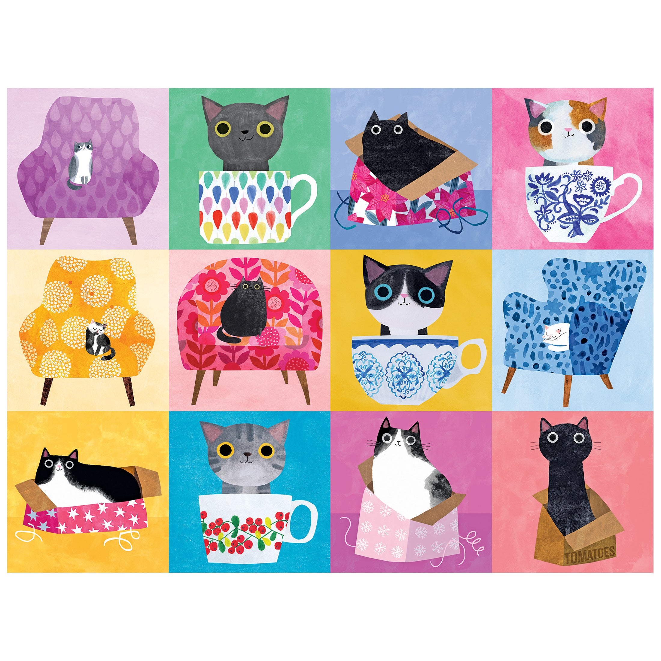 RoseArt-Planet Cat-Cats At Home-300 Piece Jigsaw Puzzle – Cra-Z-Art