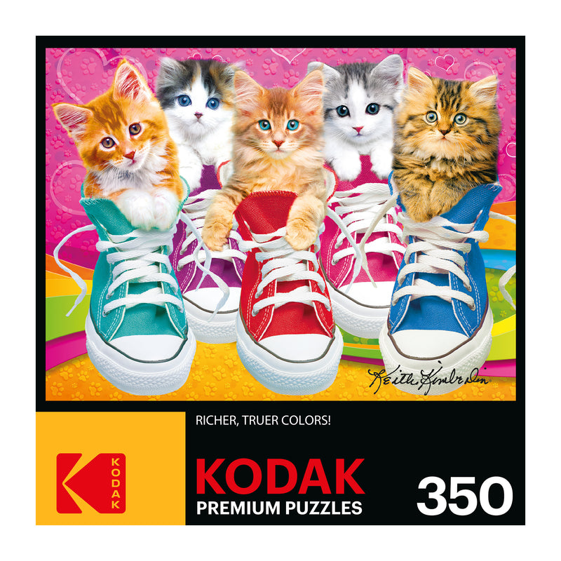 RoseArt - Kodak Premium - Sneaky Kats II - Casse-tête de 350 pièces