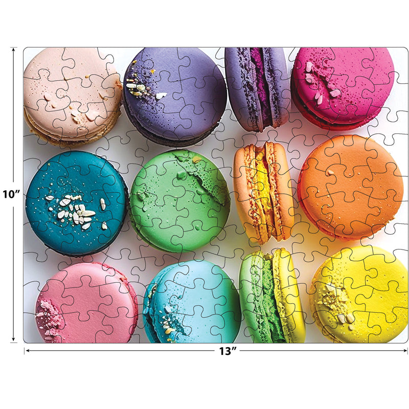 RoseArt - Ensemble de puzzles multi-paquets format collation - Passionné de cuisine - 4 puzzles de 100 pièces