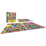 RoseArt - Lot de puzzles en format mini - Peanuts - 4 puzzles de 100 pièces (Copie)