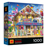 Roseart - Kodak Premium - Cabane de Surf - Puzzle de 1000 pièces