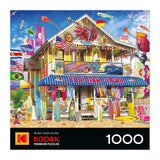 Roseart - Kodak Premium - Cabane de Surf - Puzzle de 1000 pièces