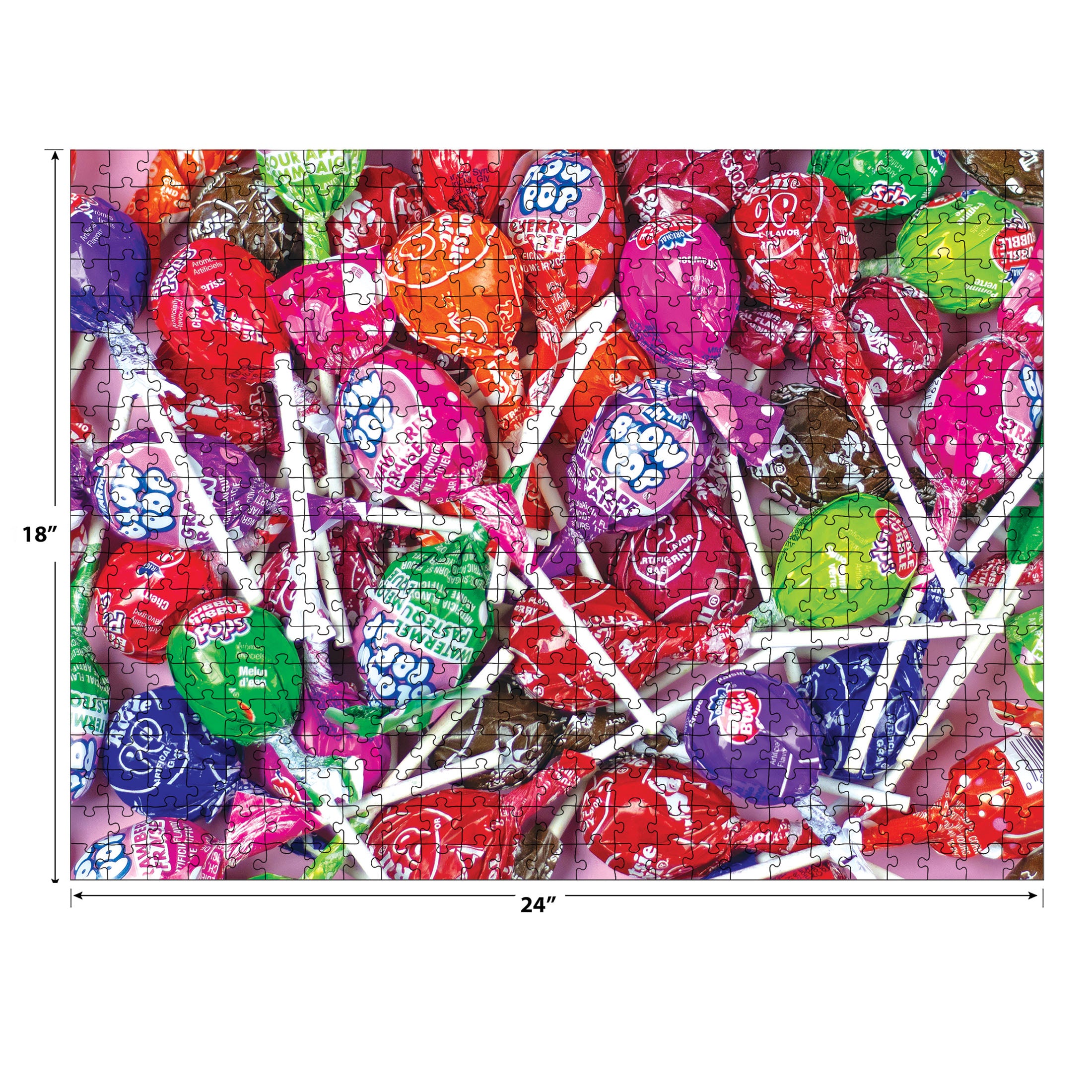 RoseArt Snack Assortment Tootsie 500-Piece Jigsaw Puzzle – Cra-Z-Art