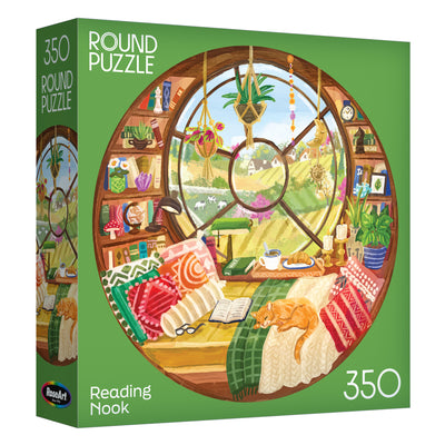 Roseart-Round Reading Nook-350 Piece Jigsaw Puzzle