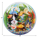 Roseart-Round Fishbowl-350 Piece Jigsaw Puzzle