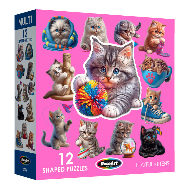 RoseArt - Miniatures - Chiots sportifs - Puzzles de 500 pièces