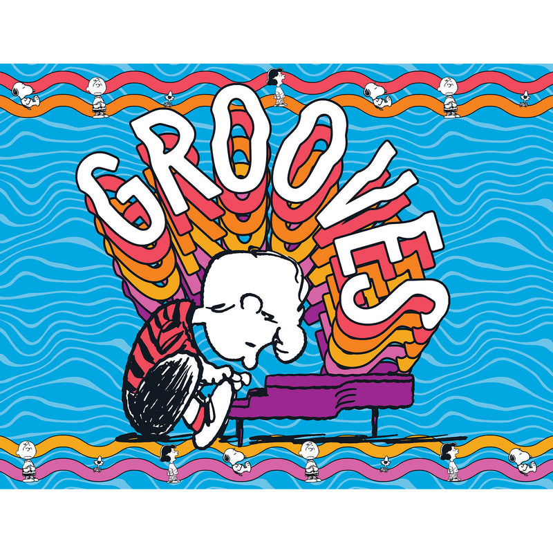 RoseArt - Peanuts - Grooves - Rompecabezas de 100 Piezas