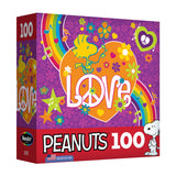 RoseArt - Peanuts - Amor de Woodstock - Rompecabezas de 100 Piezas
