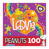 RoseArt - Peanuts - Amor de Woodstock - Rompecabezas de 100 Piezas