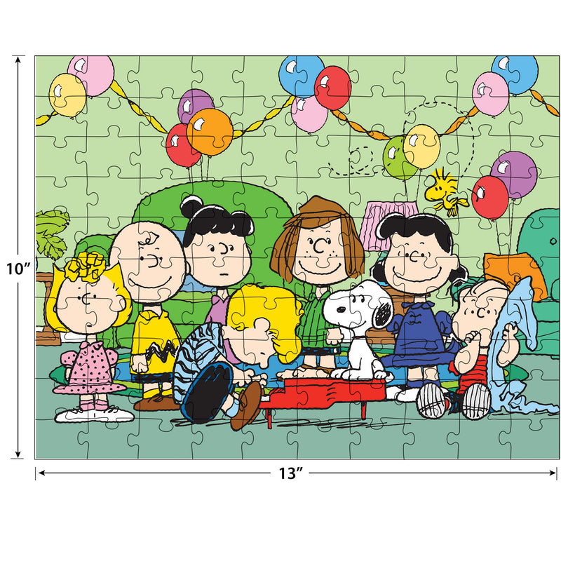 RoseArt - Peanuts - Birthday - 100 Piece Jigsaw Puzzle