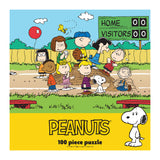 RoseArt - Peanuts - Béisbol - Rompecabezas de 100 Piezas