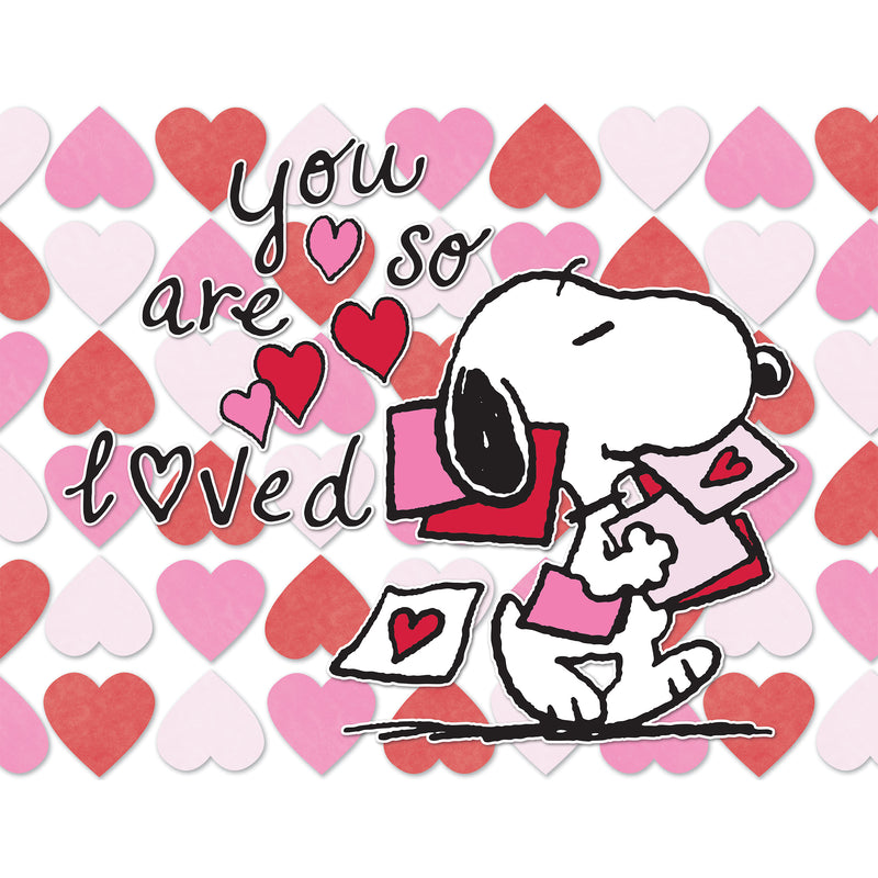 RoseArt - Peanuts San Valentín - Eres tan amado - Rompecabezas de 100 piezas