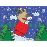 RoseArt - Peanuts Christmas - Snoopy's Christmas Delivery - 100 Piece Jigsaw Puzzle
