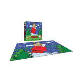 RoseArt - Peanuts Christmas - Snoopy's Christmas Delivery - 100 Piece Jigsaw Puzzle