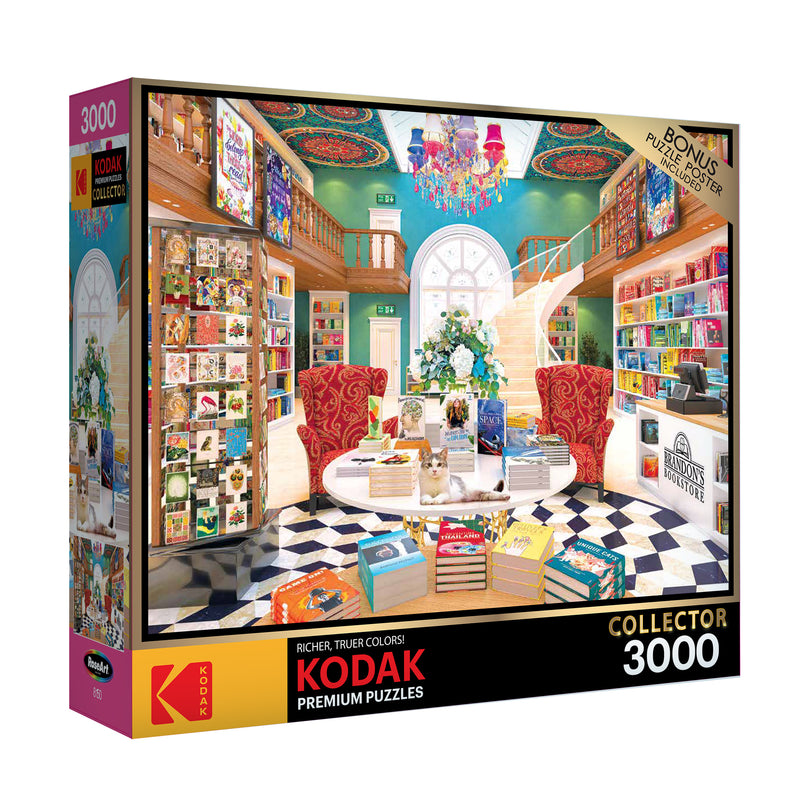 RoseArt - Kodak Premium - Boîte à jouets vintage - Puzzle de 3000 pièces
