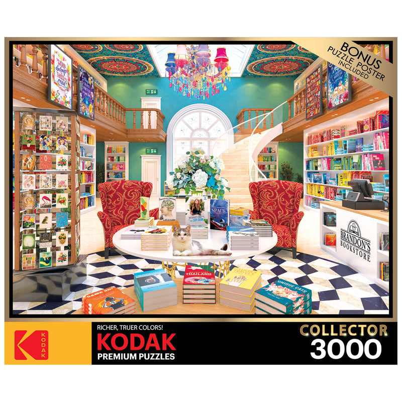 RoseArt - Kodak Premium - Boîte à jouets vintage - Puzzle de 3000 pièces