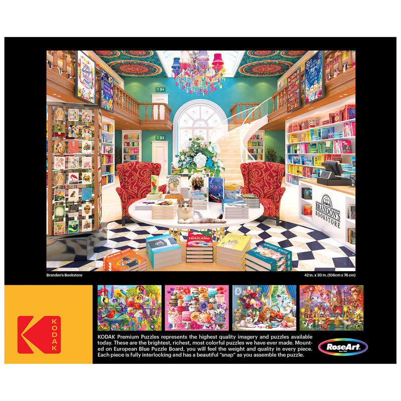 RoseArt - Kodak Premium - Boîte à jouets vintage - Puzzle de 3000 pièces
