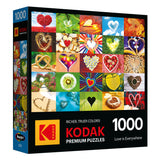 RoseArt - Kodak Premium - El amor está en todas partes - Rompecabezas de 1000 piezas
