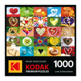 RoseArt - Kodak Premium - El amor está en todas partes - Rompecabezas de 1000 piezas
