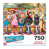 RoseArt - Back to the Past - Soda & Ice Cream Parlor - 1000 Piece Jigsaw Puzzle
