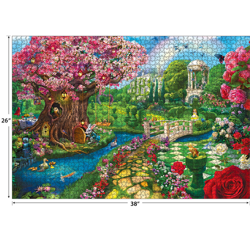 ROSEART - KODAK PREMIUM - JARDÍN DE PRIMAVERA - ROMPECABEZAS DE 2000 PIEZAS