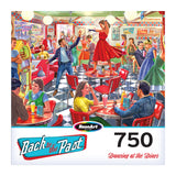 RoseArt Back to the Past Dancing at the Diner 750-Piece Jigsaw Puzzle