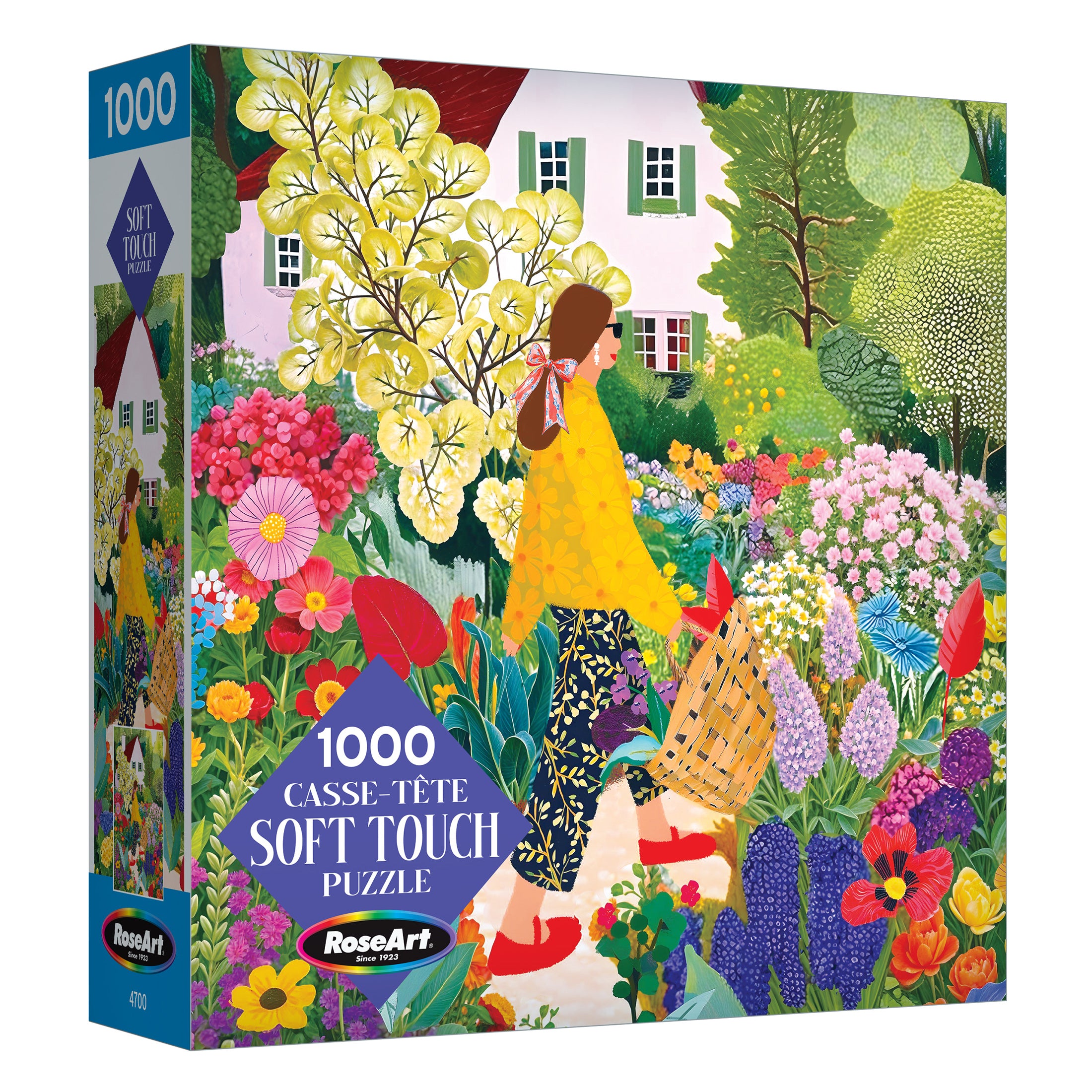 RoseArt Soft Touch Picking Flowers 1000-Piece Jigsaw Puzzle – Cra