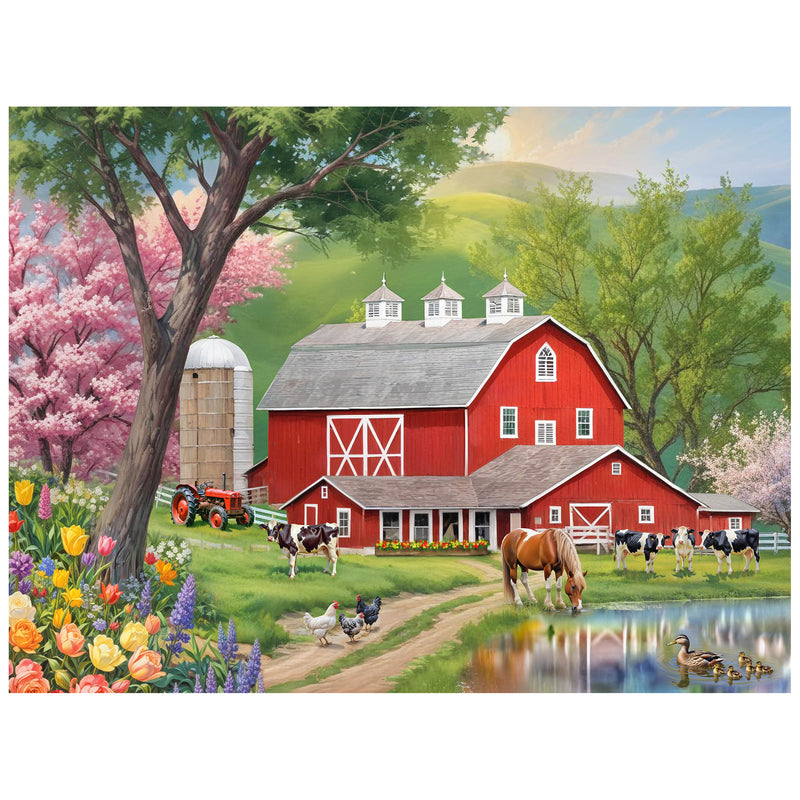 RoseArt-Puzzle Collector-Spring Morning Moments 300 Piece Jigsaw Puzzle